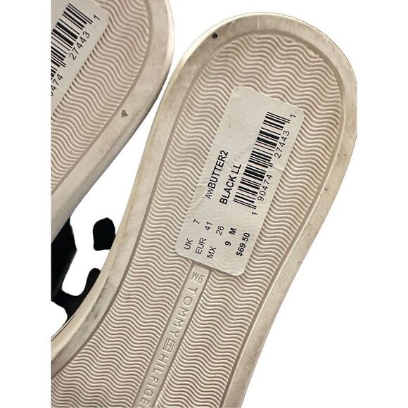 Tommy Hilfiger Slip On Patent Leather Tennis Shoes Casual - Picture 8 of 11